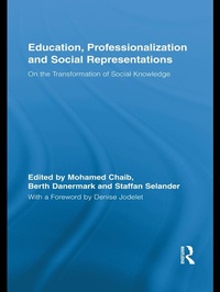 Abbildung von: Education, Professionalization and Social Representations - Routledge