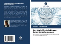 Abbildung von: Persoenlichkeitsfaktoren beim Sprachenlernen - Verlag Unser Wissen