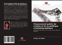 Abbildung von: Financement public du cinema et de la politique cinematographique - Editions Notre Savoir