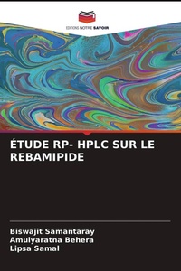 Enlarge image Cover: Etude Rp- HPLC Sur Le Rebamipide - Editions Notre Savoir