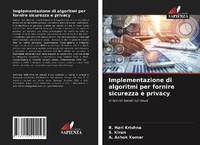 Abbildung von: Implementazione di algoritmi per fornire sicurezza e privacy - Edizioni Sapienza