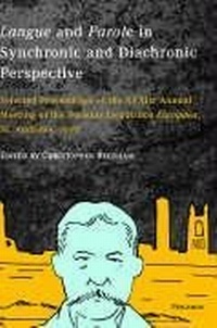 Abbildung von: Langue and Parole in Synchronic and Diachronic Perspective - Brassey's (UK) Ltd