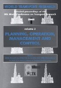 Enlarge image Cover: World Conference on Transport Research (4 Vol. Set) - Elsevier