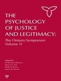 Cover: The Psychology of Justice and Legitimacy - Psychology Press Ltd