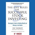 Cover: The Five Rules for Successful Stock Investing - Gildan Media Corporation