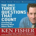 Cover: The Only Three Questions That Count Lib/E - Gildan Media Corporation