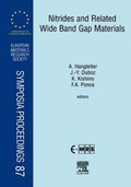Cover: Nitrides and Related Wide Band Gap Materials: Volume 87 - Elsevier
