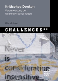 Enlarge image Cover: Kritisches Denken - Narr Francke Attempto Verlag