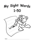 Cover: My Own Books(tm) Sight Words 1-50, 10-Pack - TEACHER CREATED RESOURCES