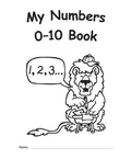 Cover: My Own Books(tm) My Numbers 0-10 Book, 25-Pack - TEACHER CREATED RESOURCES