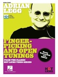 Cover: Adrian Legg - Fingerpicking and Open Tunings Instructional Book with Online Video Lessons - Hal Leonard Publishing Corporation