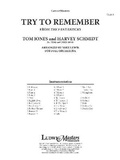 Cover: Try to Remember (from the Fantasticks) - Alfred Music