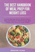 Cover: The Best Handbook of Meal Prep for Weight Loss - Jabez Publishing LTD