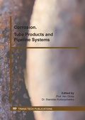 Cover: Corrosion. Tube Products and Pipeline Systems - Trans Tech Publications Ltd