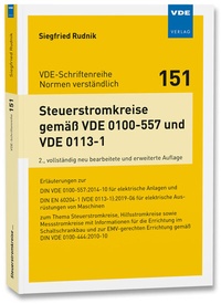 Abbildung von: Steuerstromkreise gemäß VDE 0100-557 und VDE 0113-1 - VDE Verlag