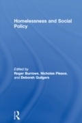 Cover: Homelessness and Social Policy - Routledge