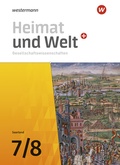 Cover: Heimat und Welt Gesellschaftswissenschaften - Ausgabe 2021 f&uuml;r das Saarland - Westermann Schulbuchverlag