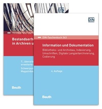 Abbildung von: Bestandserhaltung und Dokumentation in Archiven und Bibliotheken - DIN Media
