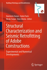 Abbildung von: Structural Characterization and Seismic Retrofitting of Adobe Constructions - Springer