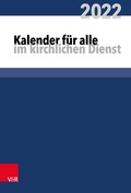 Cover: Kalender f&uuml;r alle im kirchlichen Dienst - Vandenhoeck & Ruprecht