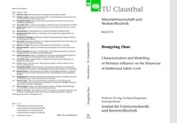 Enlarge image Cover: Characterization and Modelling of Moisture Influence on the Behaviour of Rubberized Fabric Cord - Papierflieger