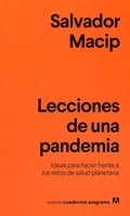 Cover: Lecciones de Una Pandemia - ANAGRAMA
