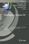 Cover: Intelligence Science III - Springer