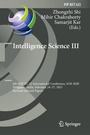 Cover: Intelligence Science III - Springer