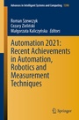 Cover: Automation 2021: Recent Achievements in Automation, Robotics and Measurement Techniques - Springer