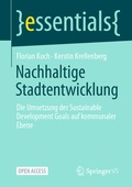 Cover: Nachhaltige Stadtentwicklung - Springer VS
