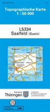 Cover: Saalfeld (Saale) - Th&uuml;ringer Landesamt f&uuml;r Bodenmanagement und Geoinformation