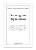 Cover: Ordnung und Organisation - Basilisken-Presse im Verlag Natur & Text