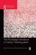 Cover: The Routledge Handbook of Literary Translingualism - Routledge