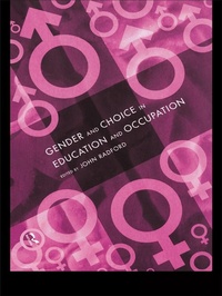 Bild: Gender and Choice in Education and Occupation - Routledge