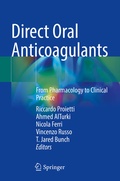 Cover: Direct Oral Anticoagulants - Springer