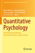 Cover: Quantitative Psychology - Springer