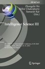 Cover: Intelligence Science III - Springer
