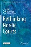 Cover: Rethinking Nordic Courts - Springer