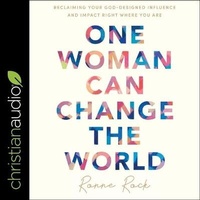 Enlarge image Cover: One Woman Can Change the World Lib/E - Christianaudio