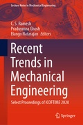 Cover: Recent Trends in Mechanical Engineering - Springer