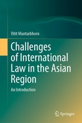 Cover: Challenges of International Law in the Asian Region - Springer