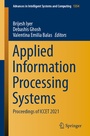 Cover: Applied Information Processing Systems - Springer