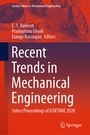 Cover: Recent Trends in Mechanical Engineering - Springer