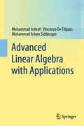 Cover: Advanced Linear Algebra with Applications - Springer