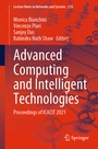 Cover: Advanced Computing and Intelligent Technologies - Springer