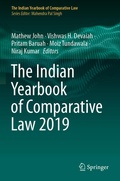 Abbildung von: The Indian Yearbook of Comparative Law 2019 - Springer