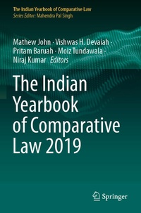 Abbildung von: The Indian Yearbook of Comparative Law 2019 - Springer