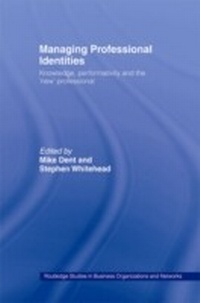 Enlarge image Cover: Managing Professional Identities - Routledge