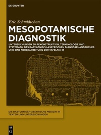Abbildung von: Mesopotamische Diagnostik - De Gruyter