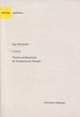 Cover: Form - frommann-holzboog